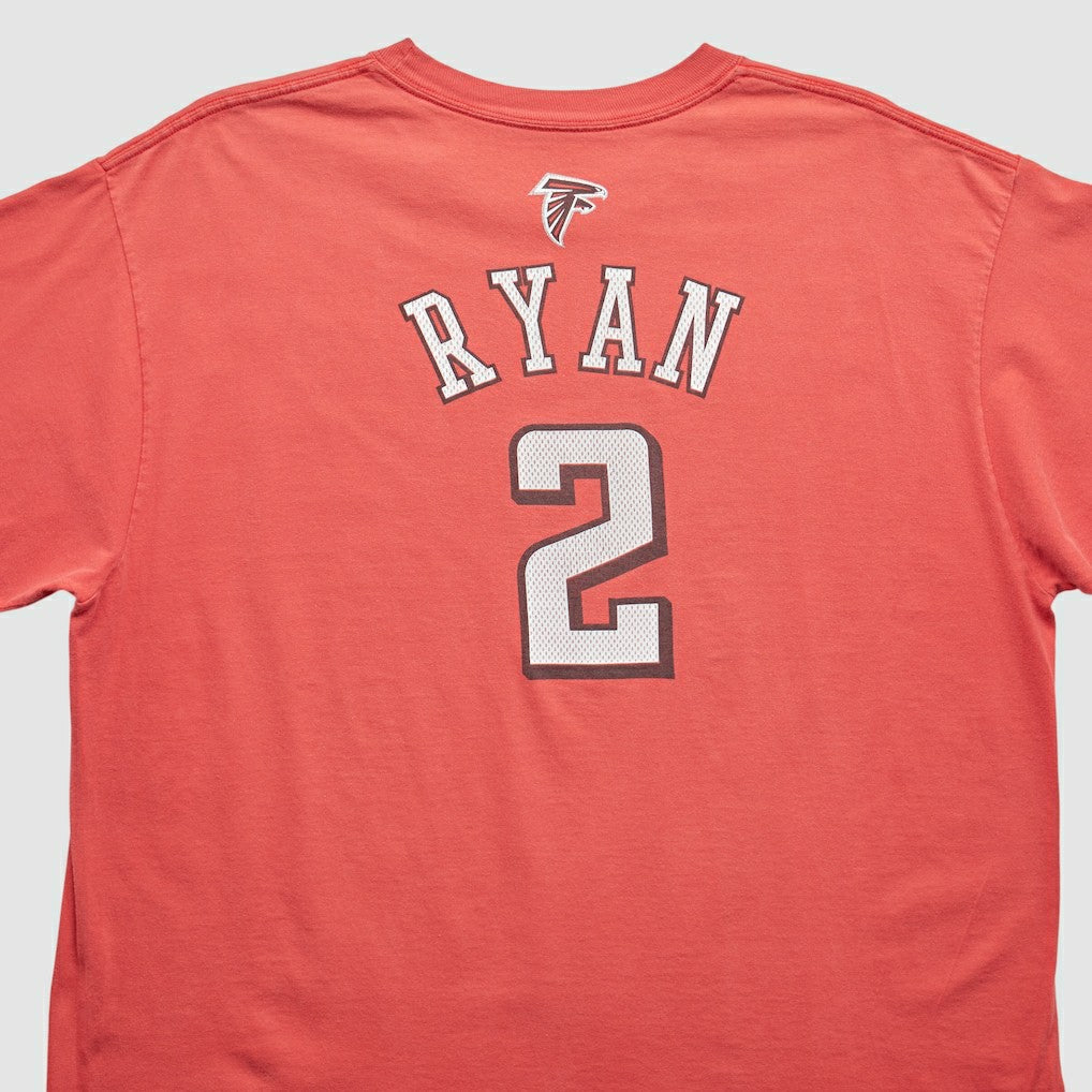 Atlanta Falcons Reebok 2010 T-Shirt Red Vintage - Fanatics