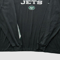 New York Jets Reebok 2000s T-Shirt Black Vintage - Fanatics