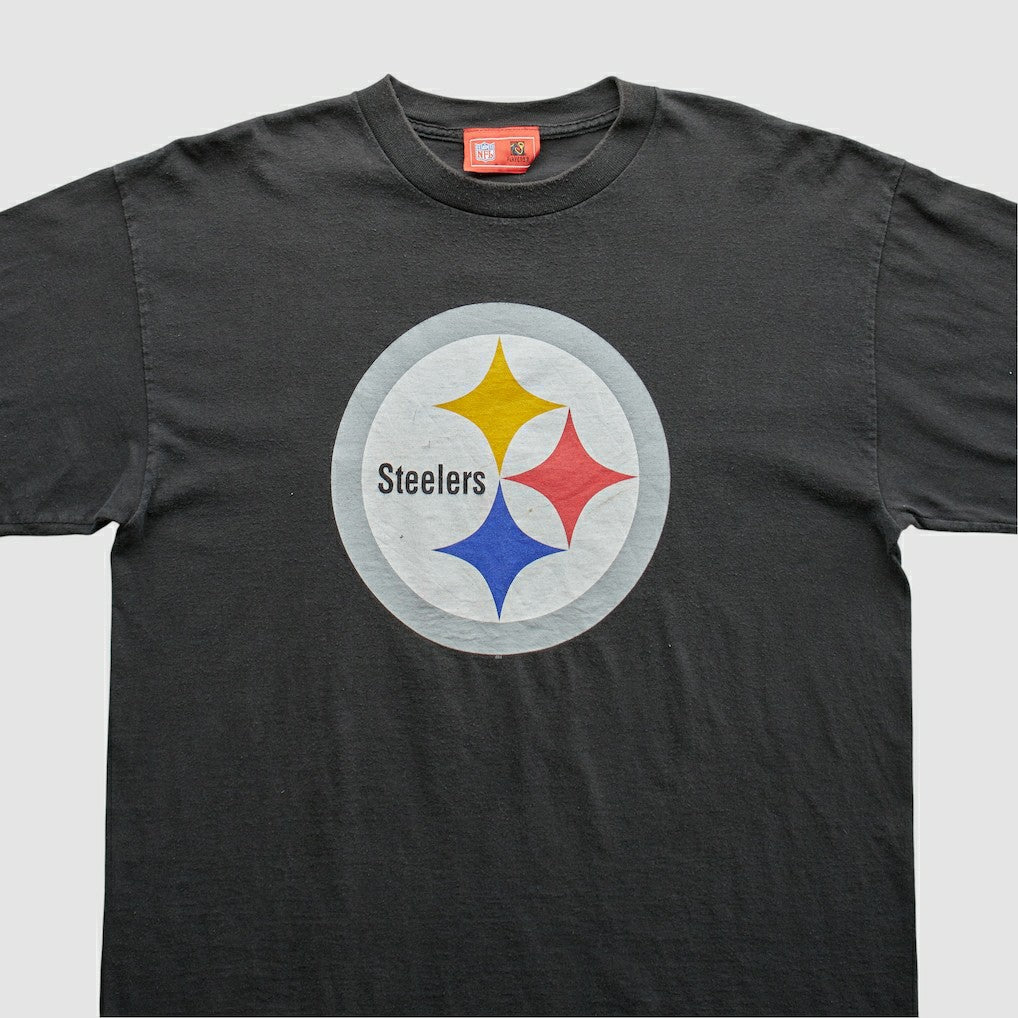 Pittsburgh Steelers NFL 2000s T-Shirt Black Vintage - Fanatics