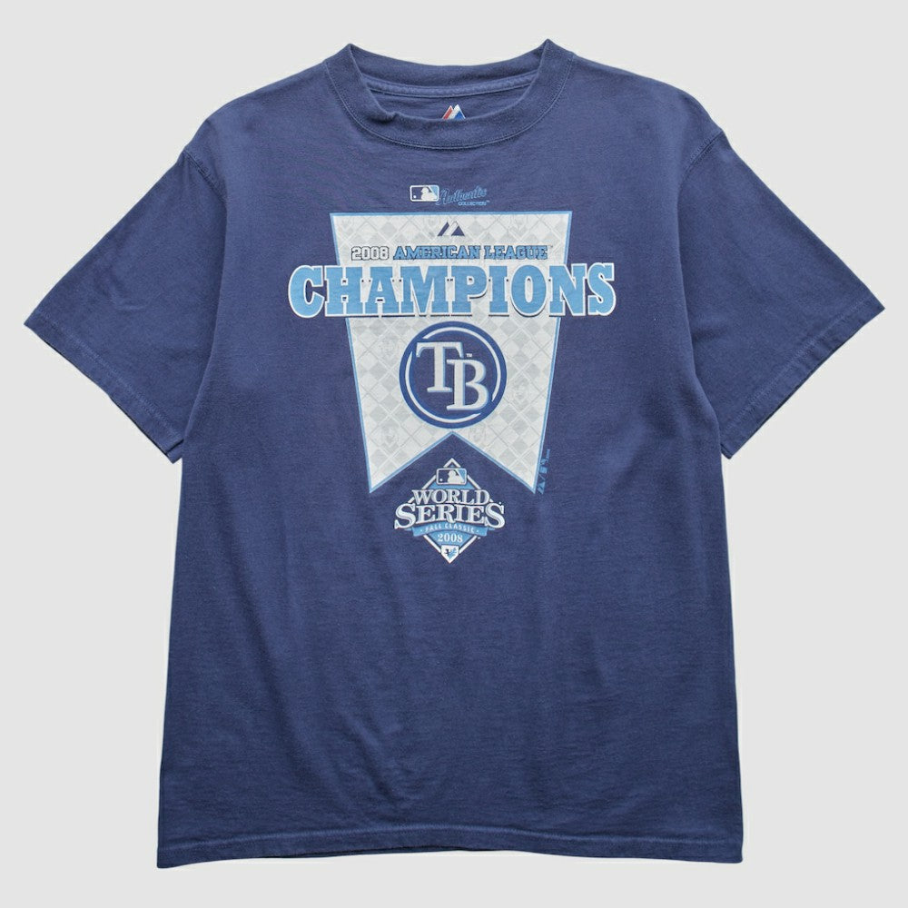 Tampa Bay Rays Majestic 2008 T-Shirt Clearance