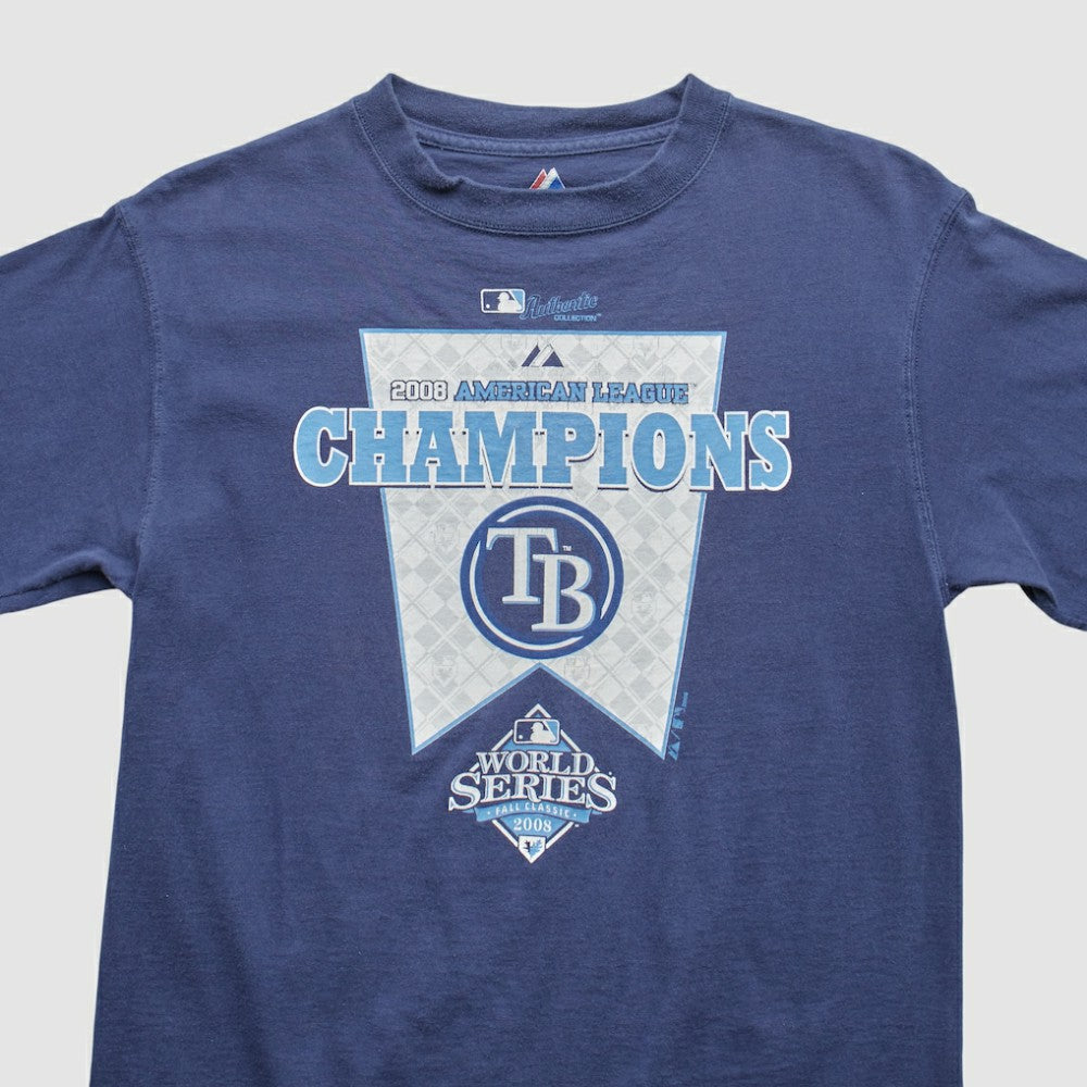 Tampa Bay Rays Majestic 2008 T-Shirt Clearance