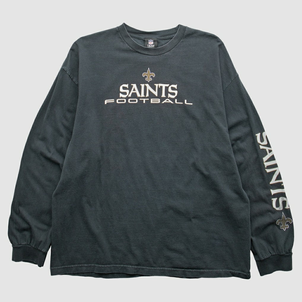 New Orleans Saints 2010s T-Shirt Black Vintage - Fanatics