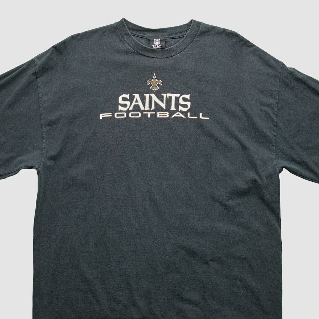 New Orleans Saints 2010s T-Shirt Black Vintage - Fanatics