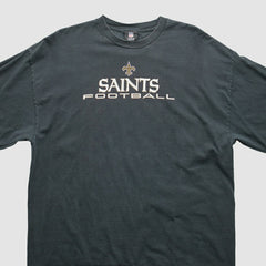 New Orleans Saints 2010s T-Shirt Black Vintage - Fanatics