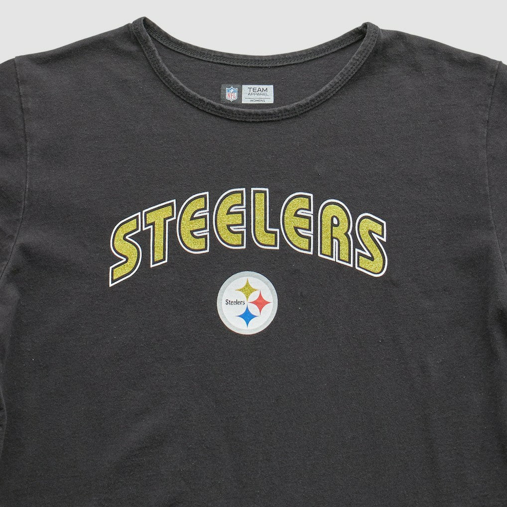 Pittsburgh Steelers NFL 2000s T-Shirt Black Vintage - Fanatics