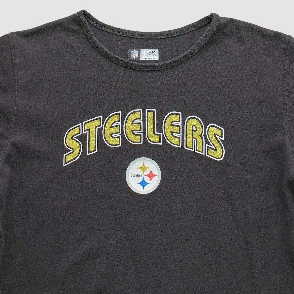 Pittsburgh Steelers NFL 2000s T-Shirt Black Vintage - Fanatics