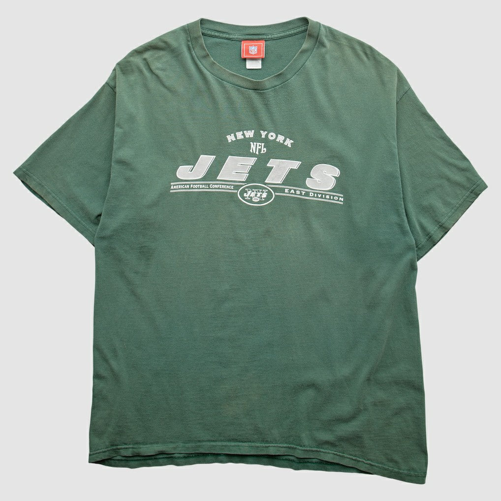 New York Jets NFL 2000s T-Shirt Green Vintage - Fanatics