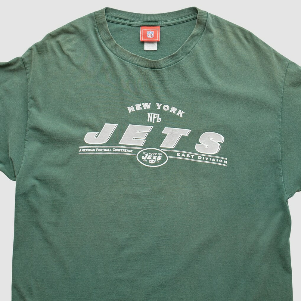 New York Jets NFL 2000s T-Shirt Green Vintage - Fanatics