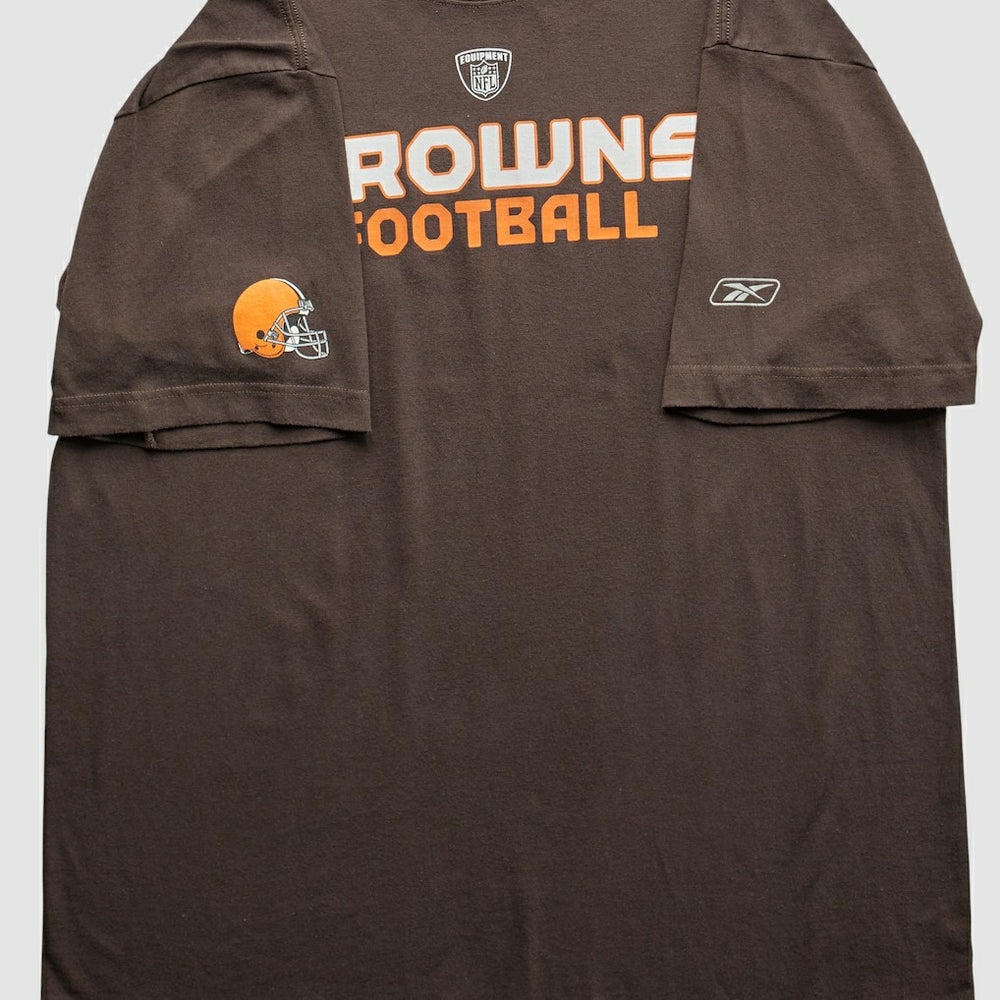 Cleveland Browns Reebok 2000s T-Shirt Brown Vintage - Fanatics