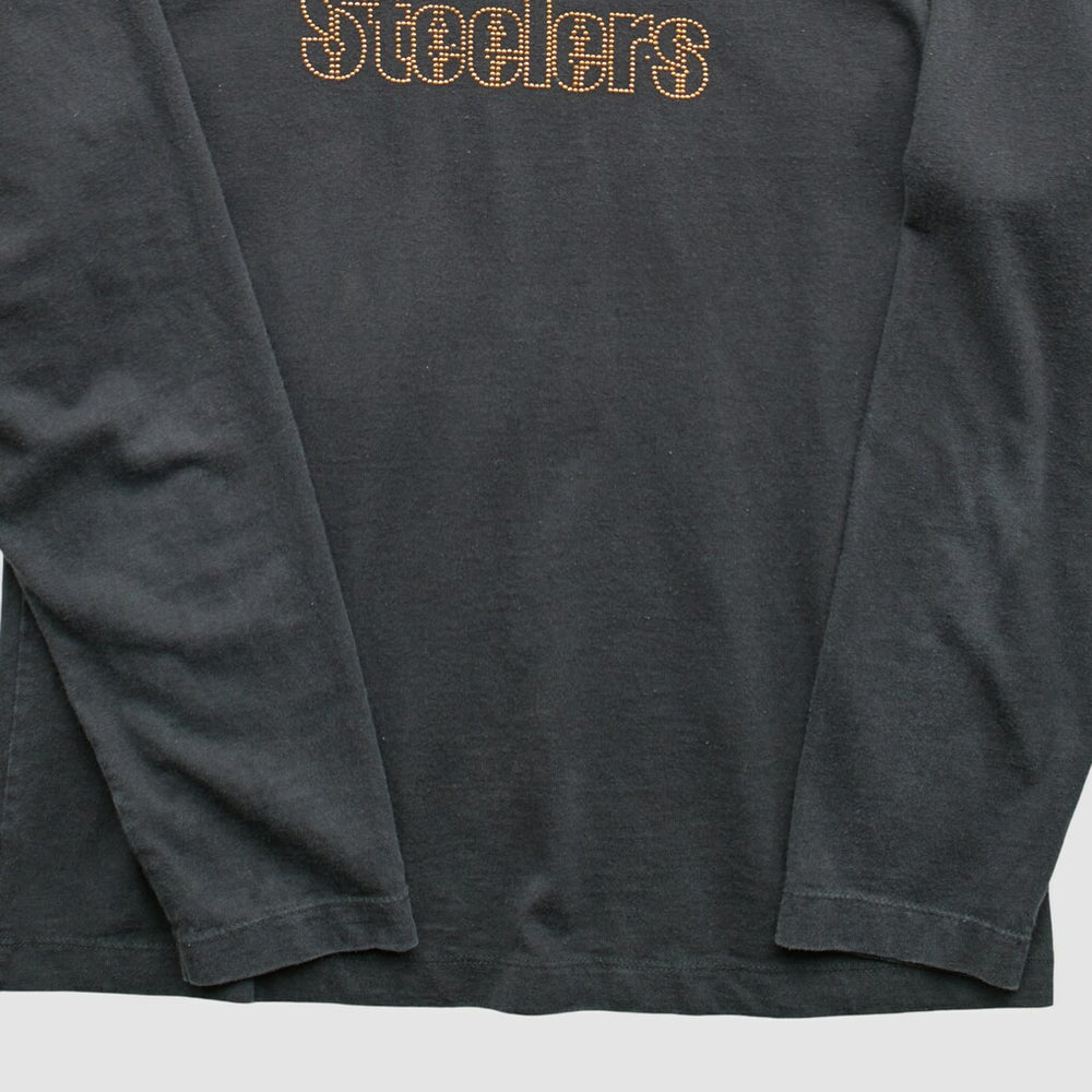 Pittsburgh Steelers NFL 2000s T-Shirt Black Vintage - Fanatics