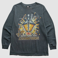 New Orleans Saints NFL 2010 T-Shirt Black Vintage - Fanatics