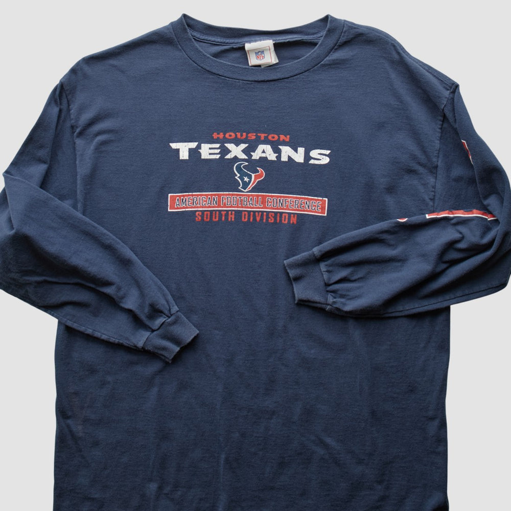 Houston Texans NFL 2000s T-Shirt Navy Vintage - Fanatics