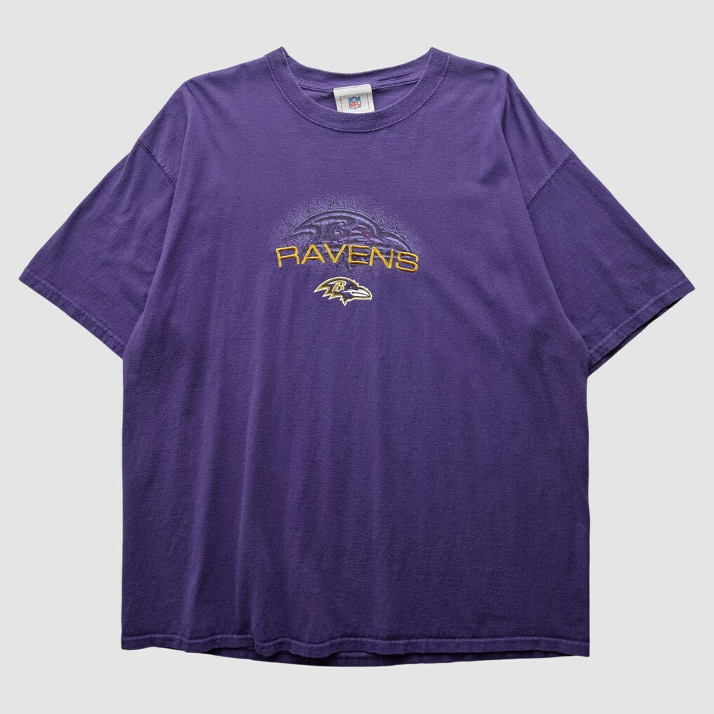 Baltimore Ravens NFL 2000s T-Shirt Purple Vintage - Fanatics