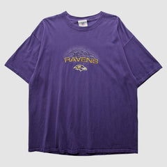 Baltimore Ravens NFL 2000s T-Shirt Purple Vintage - Fanatics