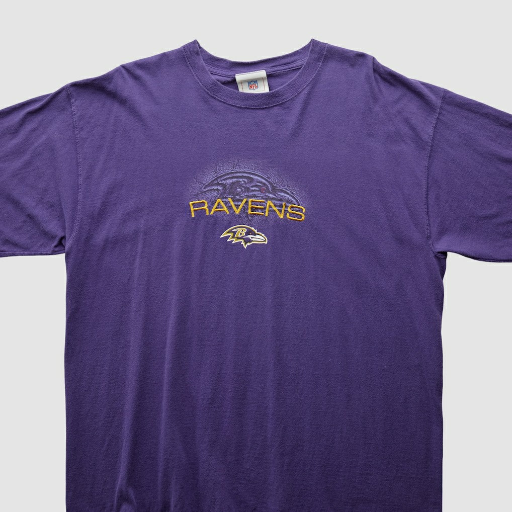 Baltimore Ravens NFL 2000s T-Shirt Purple Vintage - Fanatics