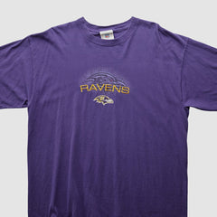 Baltimore Ravens NFL 2000s T-Shirt Purple Vintage - Fanatics