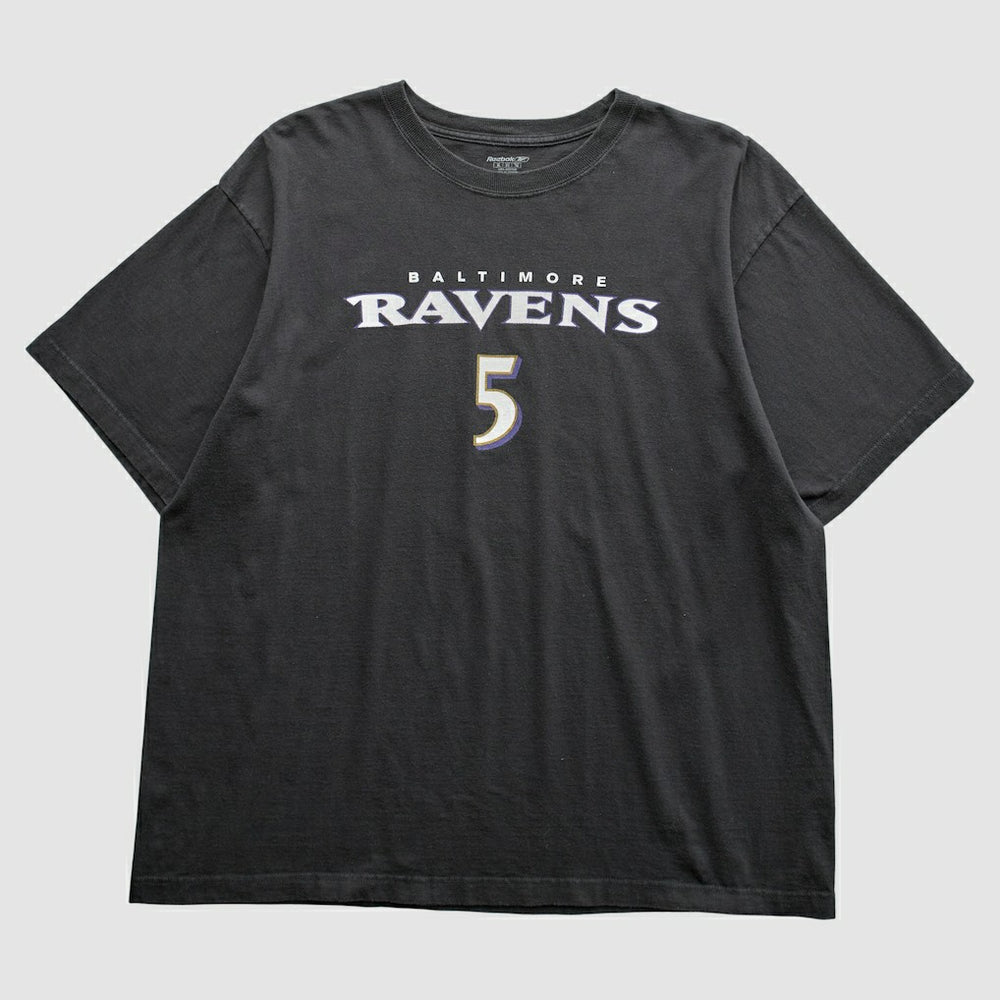 Baltimore Ravens Reebok 2008 T-Shirt Black Vintage - Fanatics