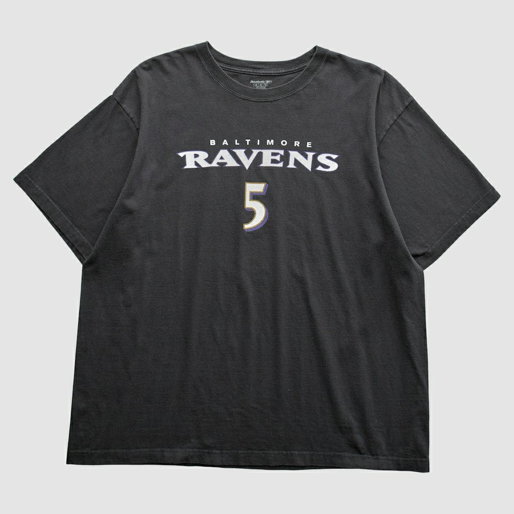 Baltimore Ravens Reebok 2008 T-Shirt Black Vintage - Fanatics