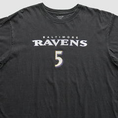 Baltimore Ravens Reebok 2008 T-Shirt Black Vintage - Fanatics