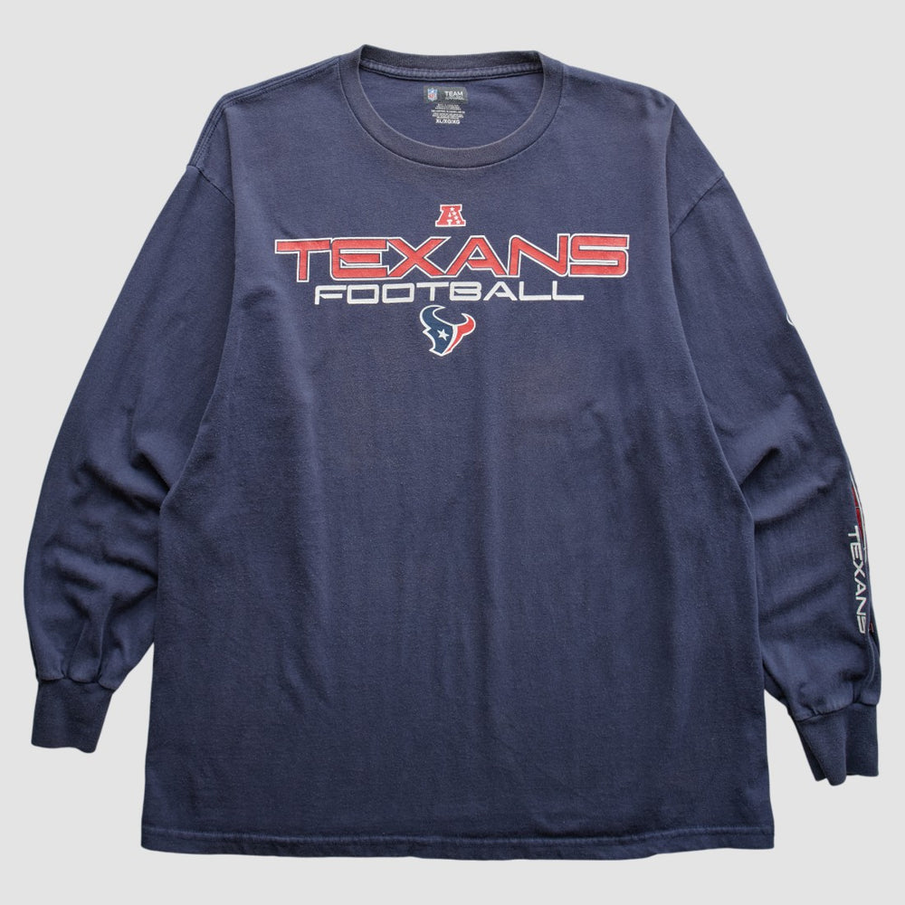 Houston Texans 2010s T-Shirt Navy Vintage - Fanatics