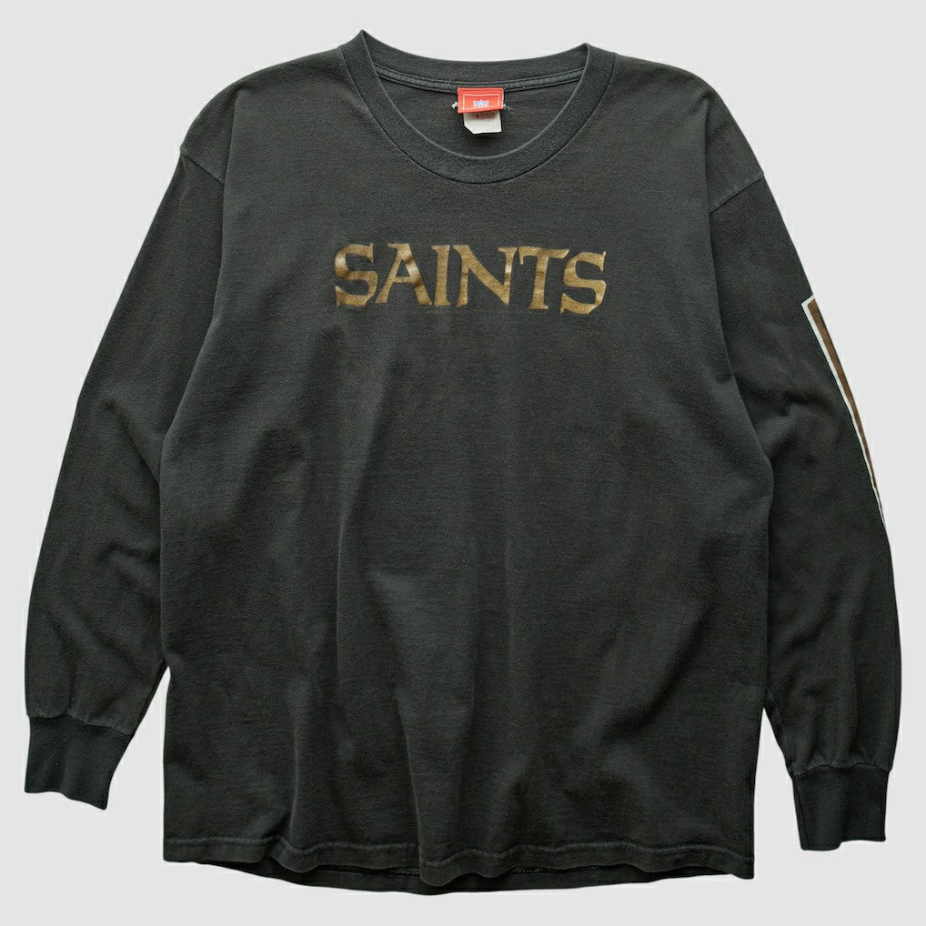 New Orleans Saints NFL 2000s T-Shirt Black Vintage - Fanatics
