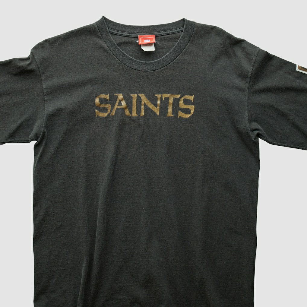 New Orleans Saints NFL 2000s T-Shirt Black Vintage - Fanatics