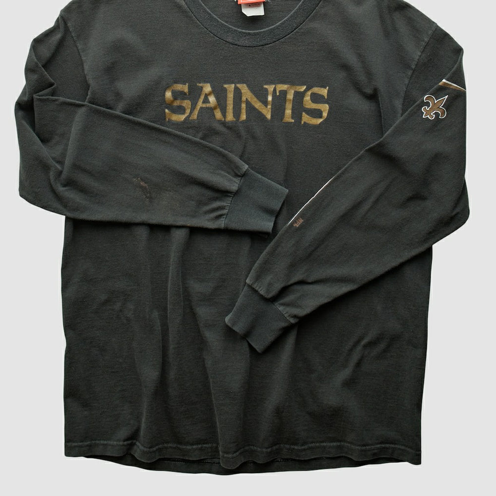 New Orleans Saints NFL 2000s T-Shirt Black Vintage - Fanatics