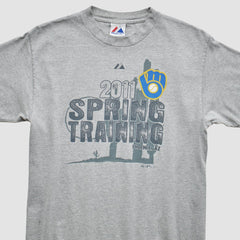 Milwaukee Brewers Majestic 2011 T-Shirt Sale