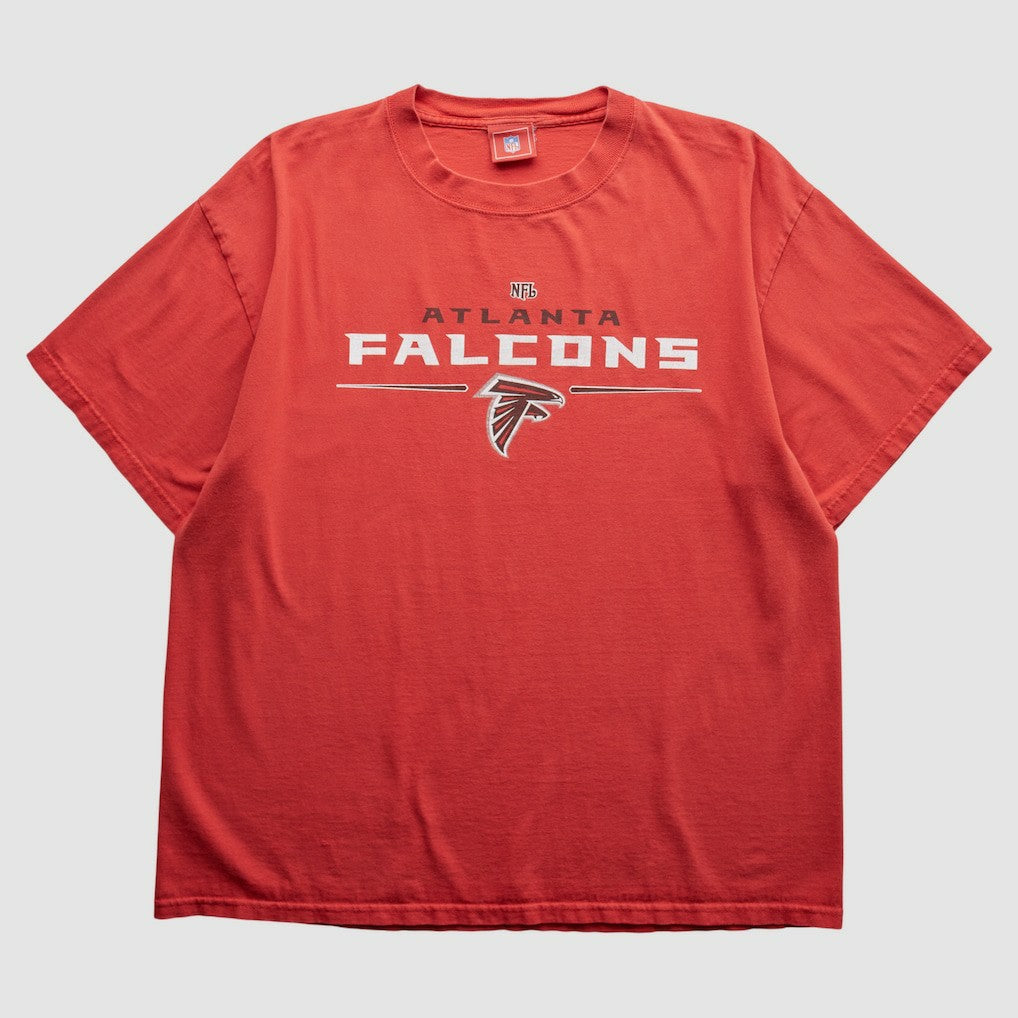Atlanta Falcons NFL 2000s T-Shirt Red Vintage - Fanatics