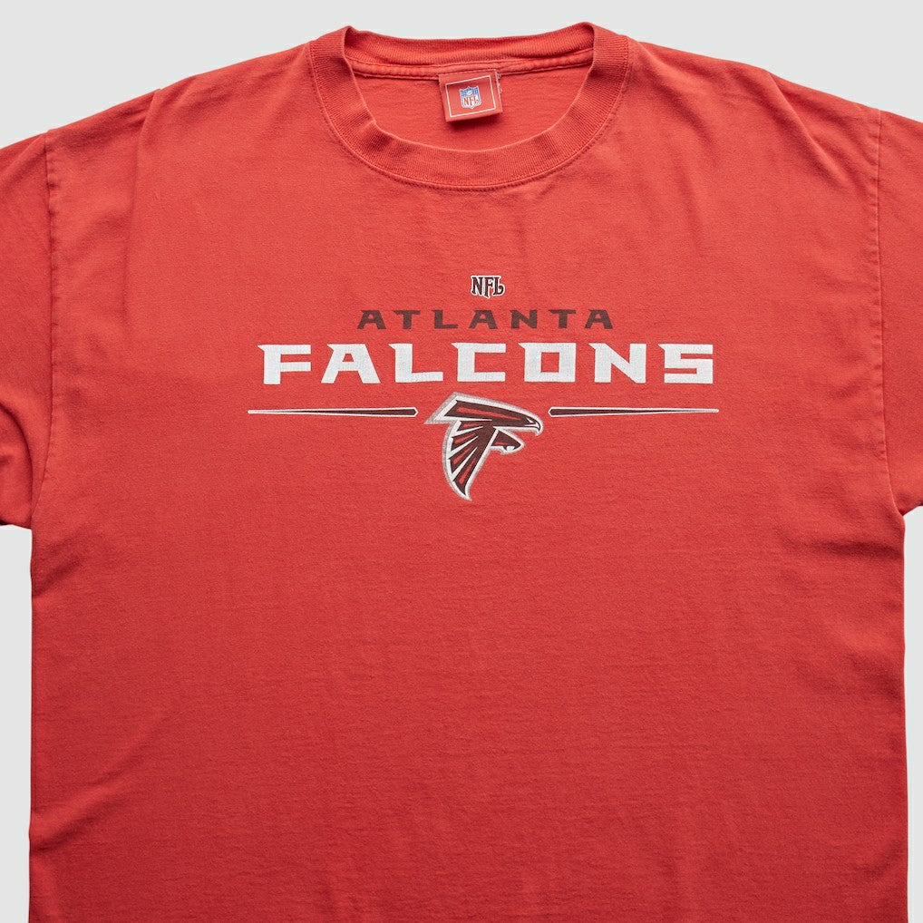 Atlanta Falcons NFL 2000s T-Shirt Red Vintage - Fanatics