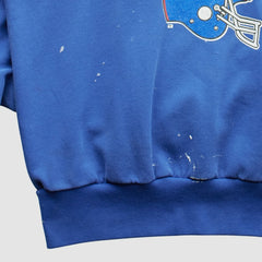 New York Giants 90s Pullover Sweatshirt Blue Vintage - Fanatics