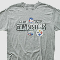 Pittsburgh Steelers 2005 T-Shirt Gray Vintage - Fanatics