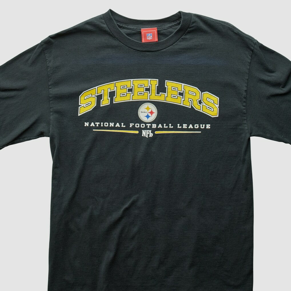 Pittsburgh Steelers NFL 2000s T-Shirt Black Vintage - Fanatics