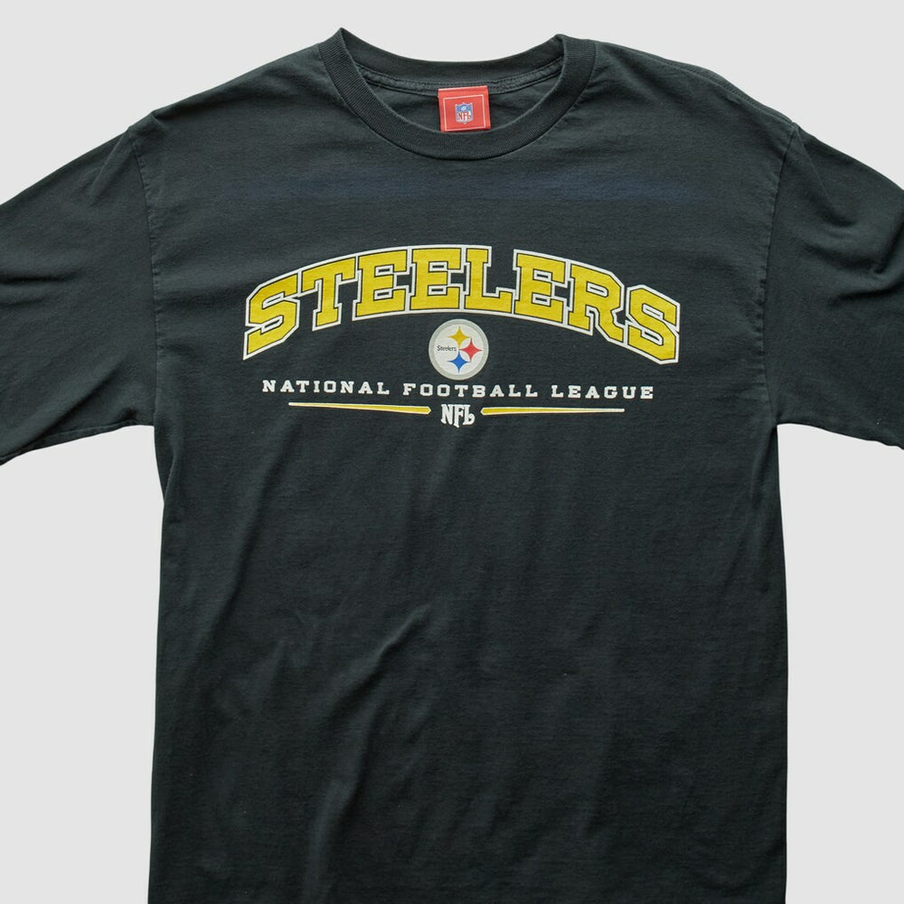 Pittsburgh Steelers NFL 2000s T-Shirt Black Vintage - Fanatics