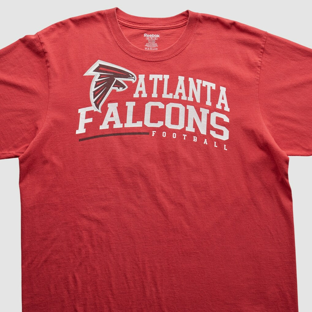 Atlanta Falcons Reebok 2000s T-Shirt Red Vintage - Fanatics