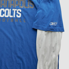 Indianapolis Colts Reebok 2000s T-Shirt Blue Vintage - Fanatics
