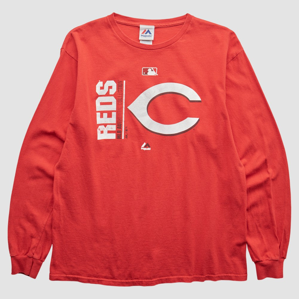 Cincinnati Reds Majestic 2000s T-Shirt for sale