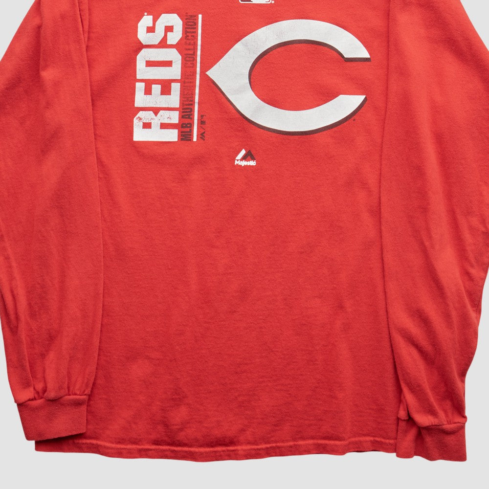 Cincinnati Reds Majestic 2000s T-Shirt for sale