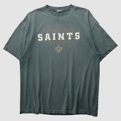New Orleans Saints 2000s T-Shirt Gray Vintage - Fanatics