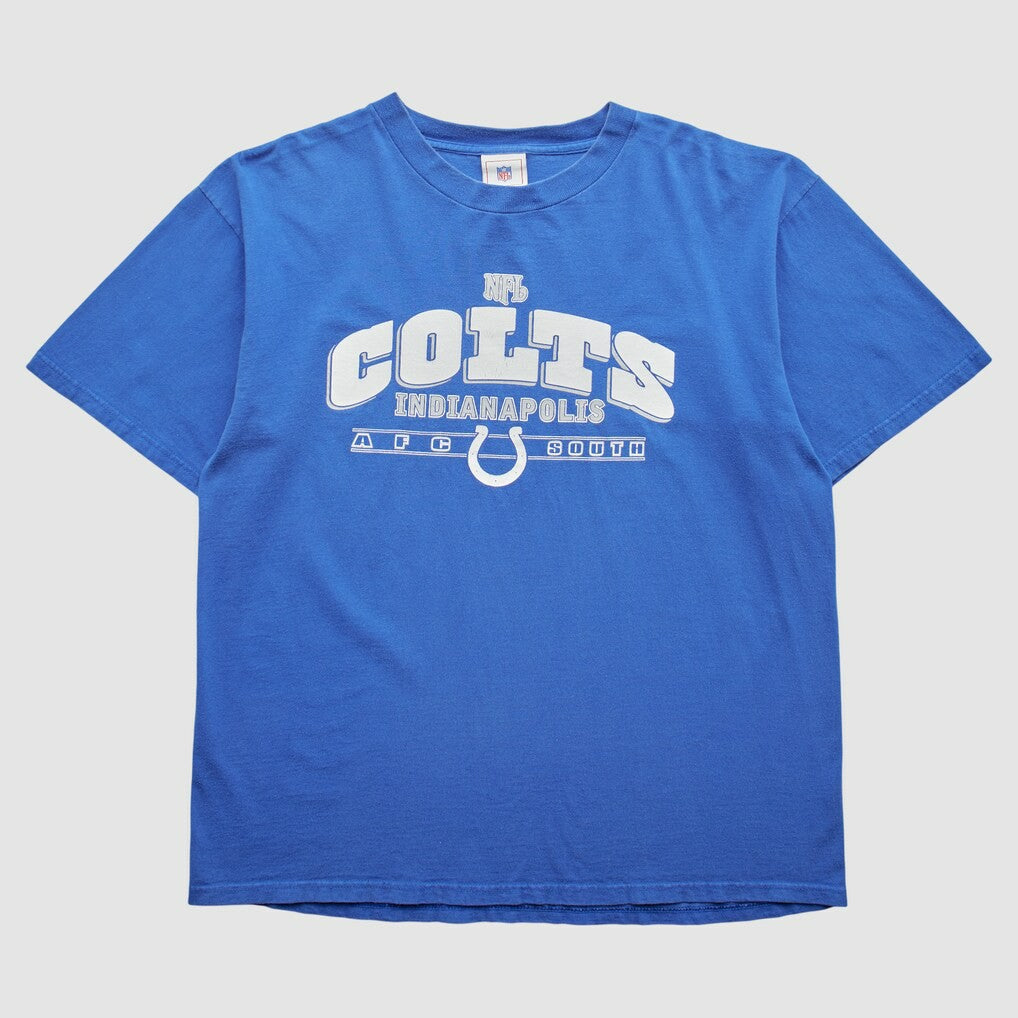 Indianapolis Colts NFL 2000s T-Shirt Blue Vintage - Fanatics