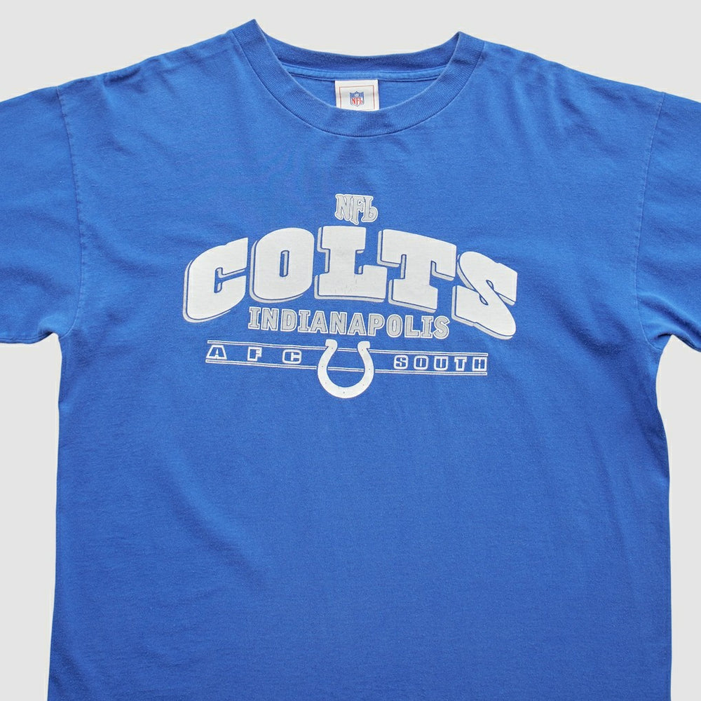 Indianapolis Colts NFL 2000s T-Shirt Blue Vintage - Fanatics