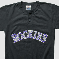 Colorado Rockies Majestic 2000s T-Shirt On Sale