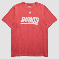 New York Giants Reebok 2000s T-Shirt Red Vintage - Fanatics