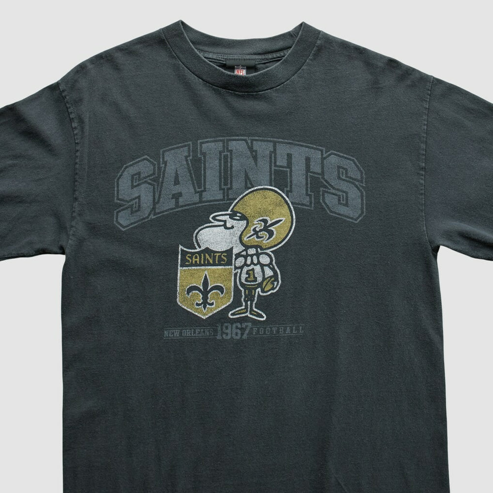 New Orleans Saints NFL 2010s T-Shirt Black Vintage - Fanatics