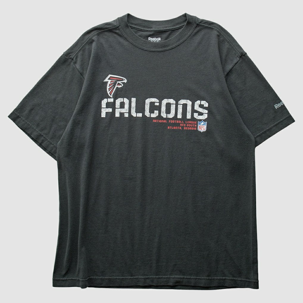 Atlanta Falcons Reebok 2000s T-Shirt Black Vintage - Fanatics