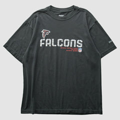 Atlanta Falcons Reebok 2000s T-Shirt Black Vintage - Fanatics