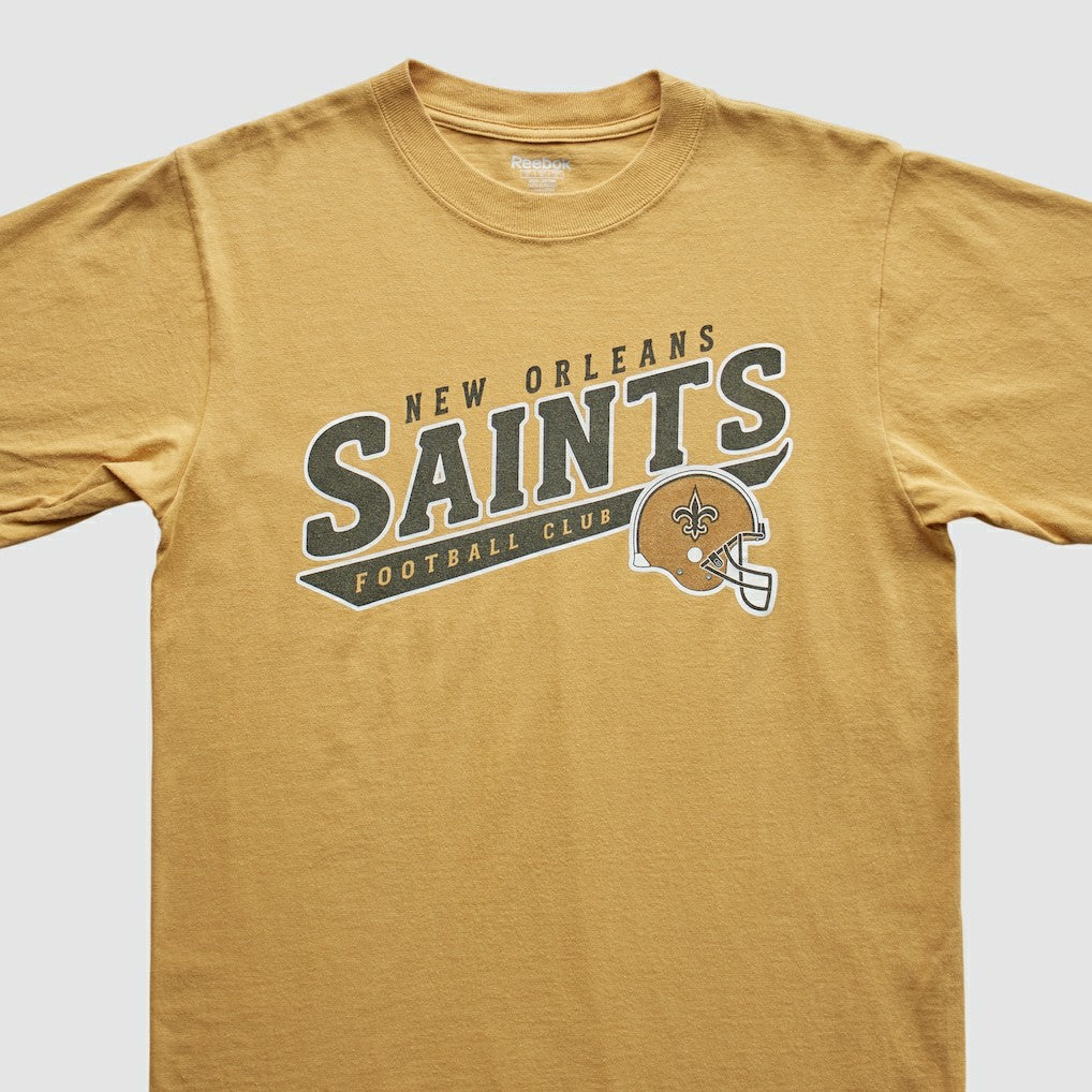 New Orleans Saints Reebok 2000s T-Shirt Tan Vintage - Fanatics