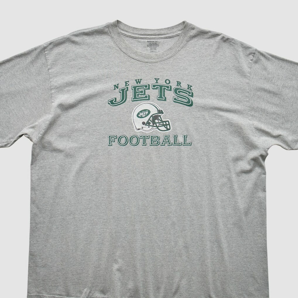 New York Jets Reebok 2000s T-Shirt Gray Vintage - Fanatics