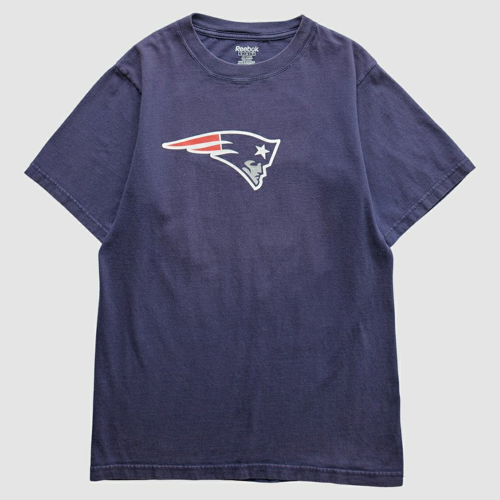New England Patriots Reebok 2000s T-Shirt Navy Vintage - Fanatics