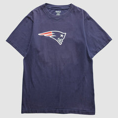 New England Patriots Reebok 2000s T-Shirt Navy Vintage - Fanatics